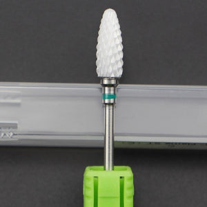 Timistory Ceramic Nail Drill Bit Electric Nail Milling Cutter for Manicure Pedicure Nail Art Accessoires Tool Remove Nail Polish