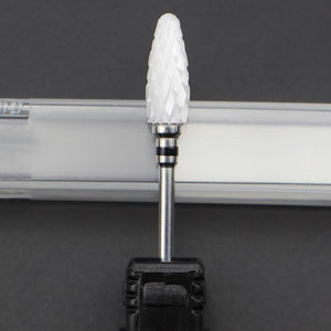 Timistory Ceramic Nail Drill Bit Electric Nail Milling Cutter for Manicure Pedicure Nail Art Accessoires Tool Remove Nail Polish