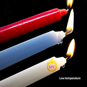 3pcs Low Temperature Candle Bdsm Drip Candles SM Bed Restraints For Women Men Sex Bondage Sensual Wax Erotic Toy Adult Game Tool