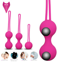 Load image into Gallery viewer, Silicone Smart Ball Kegel Balls Ben Wa Kegel Muscle Trainer Vaginal Geisha Ball Massage Vibrator Vibro Egg Female